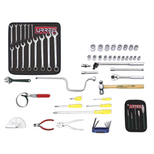 9915M - Juego básico automotriz métrico 57 piezas Urrea