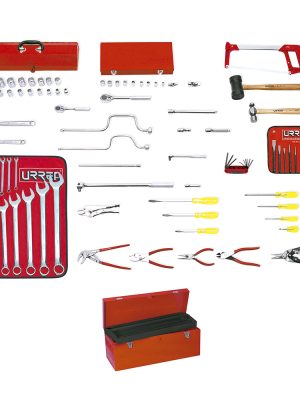 99401 - Juego básico industrial en pulgadas 86 piezas, con caja D7 Urrea