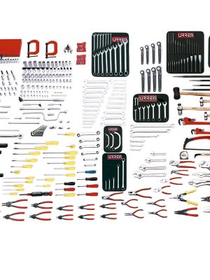 99520 - Juego maestro industrial combinado 398 piezas, sin gabinete Urrea