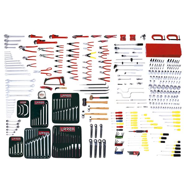 99620 - Juego maestro industrial combinado 397 piezas, sin gabinete Urrea