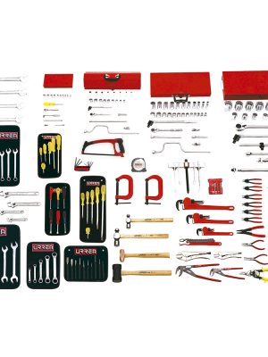 99710 - Juego intermedio industrial en pulgadas 209 piezas, sin gabinete Urrea