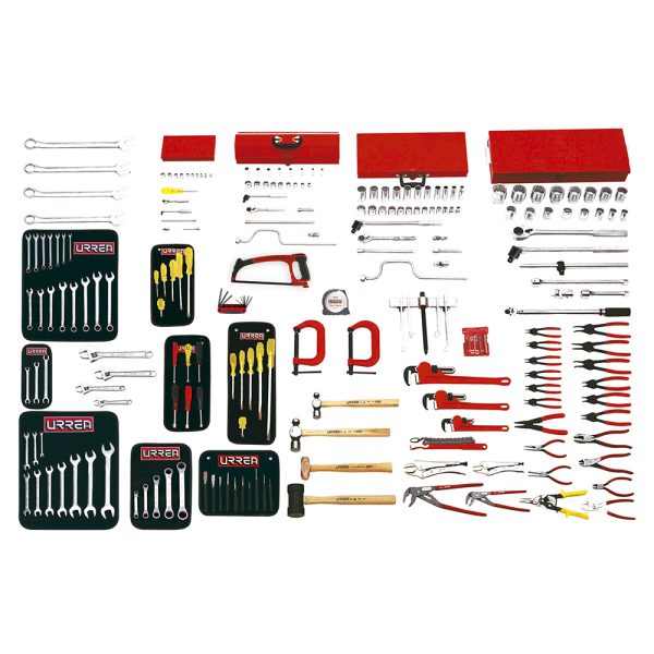 99710.jpg 99710 - Juego intermedio industrial en pulgadas 209 piezas, sin gabinete Urrea