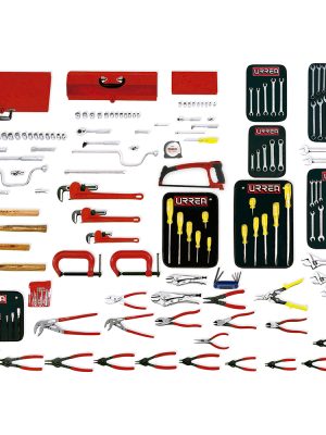 99730.jpg 99730 - Juego intermedio industrial combinado 162 piezas, sin gabinete Urrea