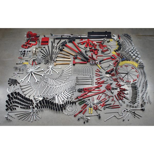 99742 - Juego maestro industrial combinado 785 piezas, sin gabinete Urrea