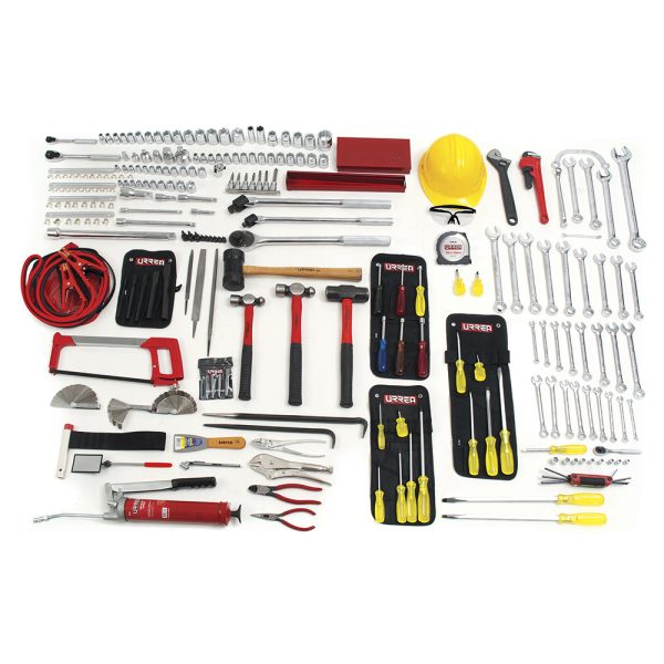 997T1 - Juego intermedio industrial combinado 186 piezas, sin gabinete Urrea