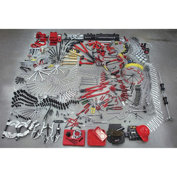 99822 - Juego maestro industrial combinado 933 piezas, sin gabinete Urrea