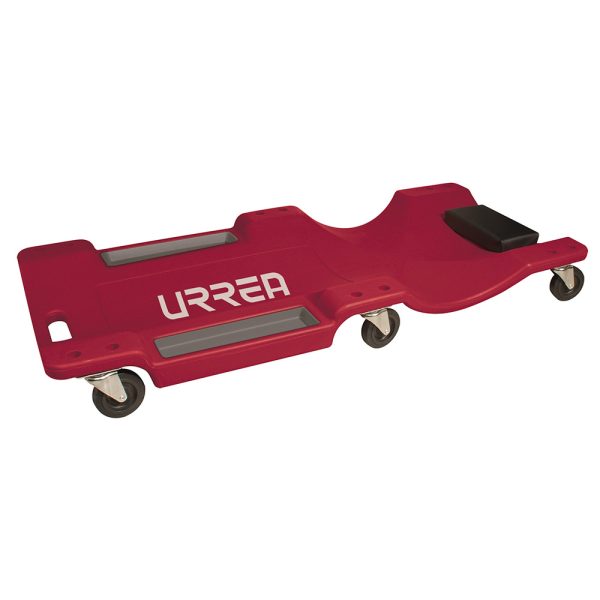 9991A.jpg 9991A - Cama para mecánico plástica, 6 ruedas giratorias, 36" Urrea