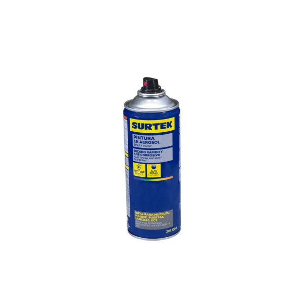 AEM403 - Pintura en aerosol 400 ml color cromo Surtek