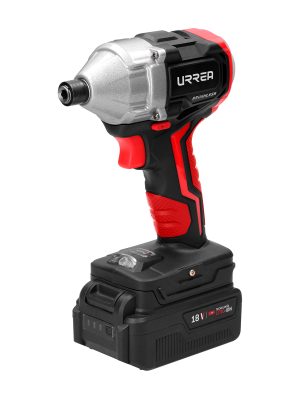 AI1018.jpg AI1018 - Atornillador de impacto 1/4" a batería Litio-ion 18 V 20 Nm Urrea