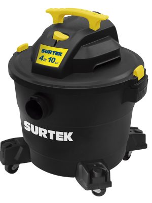 AS510A.jpg AS510A - Aspiradora de plástico 10 galones, 4 HP 120 V Surtek