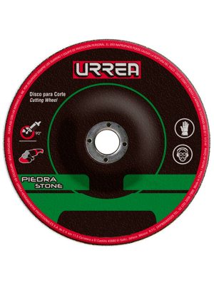 ASCS07 - Disco abrasivo tipo 27 para piedra 7" x 1/8" Urrea