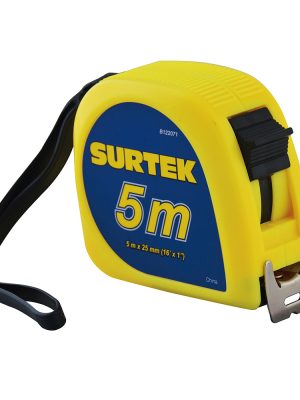 B122071.jpg B122071 - Flexómetro con carcasa de plástico invencible 5 m x 1" Surtek
