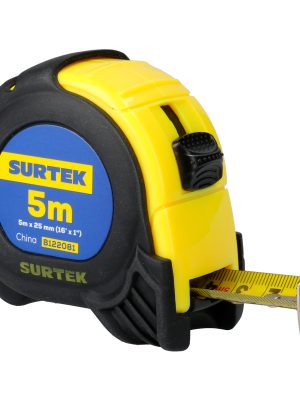 B122081.jpg B122081 - Flexómetro con carcasa anti-impacto 5 m x 1" Surtek