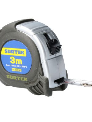 B122085.jpg B122085 - Flexómetro con carcasa anti-impacto silver 3 m x 5/8" Surtek