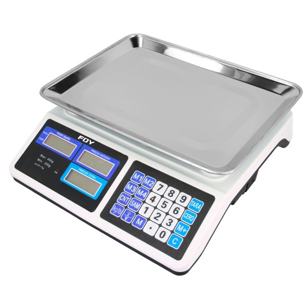 BAEMF - Báscula electrónica 40 Kg Foy