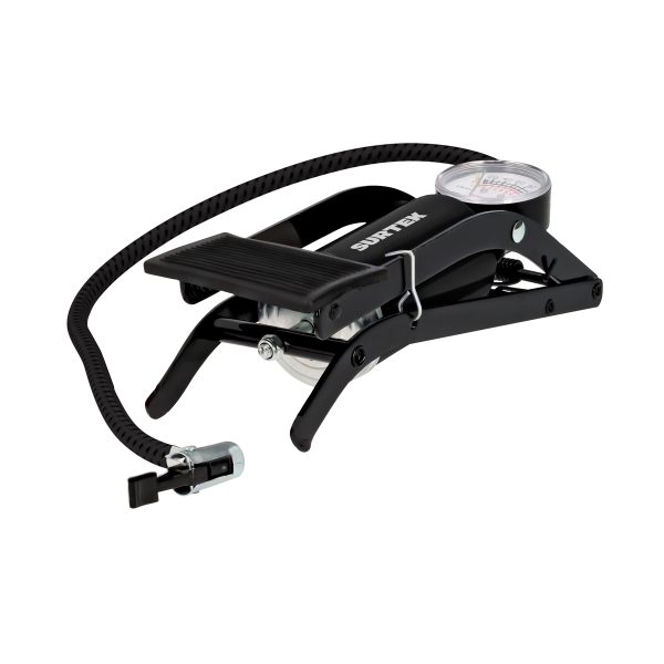 BAIP1 - Bomba de aire de pedal con un cilindro con manómetro 9" Surtek