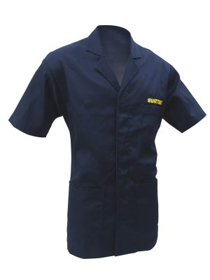 BAT100XL - Bata color azul talla EG Surtek