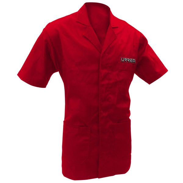 BAT200L.jpg BAT200L - Bata color rojo talla G Urrea