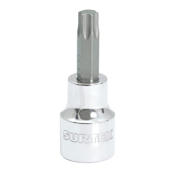 BF51T60 BF51T55 - Dado con punta torx cuadro de 3/8", T55 Surtek