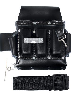 BN133 - Portaherramientas de piel tipo vaqueta, 10 bolsillos Urrea