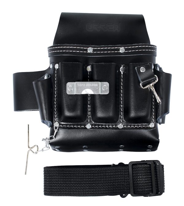 BN133 - Portaherramientas de piel tipo vaqueta, 10 bolsillos Urrea