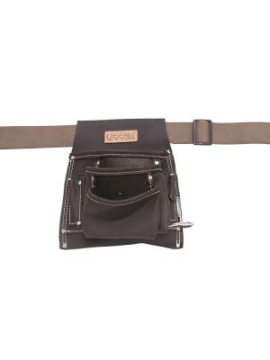 BN136 - Portaherramientas de piel con cinturón, 9 bolsillos Urrea