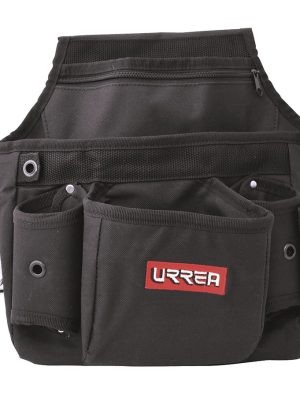 BN139 - Portaherramientas de poliéster con cinturón, 9 bolsillos Urrea