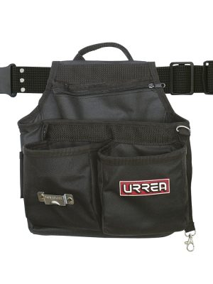 BN140 - Portaherramientas de poliéster con cinturón, 4 bolsillos Urrea