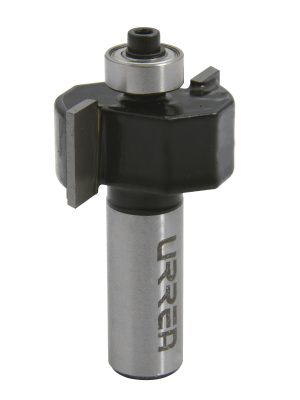 BR1207.jpg BR1207 - Broca para router de acero rebajadora con balero 1-1/4" zanco de 1/2" Urrea