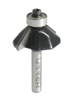 BR1415.jpg BR1415 - Broca para router de acero chaflán con balero 1-1/4" zanco de 1/4" Urrea