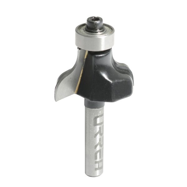 BR1423 - Broca para router de acero pecho de paloma con balero 1-1/8" zanco de 1/4" Urrea