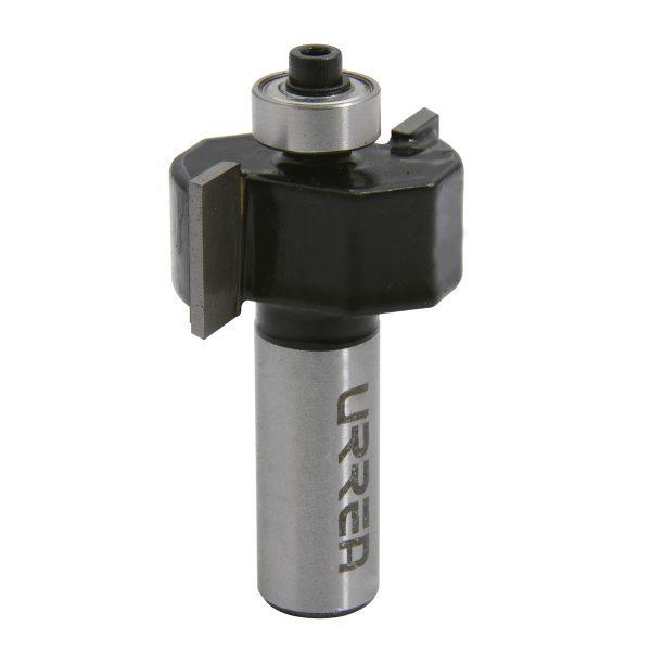 BR1424 - Broca para router de acero pecho de paloma con balero 1-3/8" zanco de 1/4" Urrea