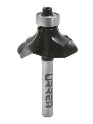 BR1425.jpg BR1425 - Broca para router de acero clásica con balero 1-3/8" zanco de 1/4" Urrea