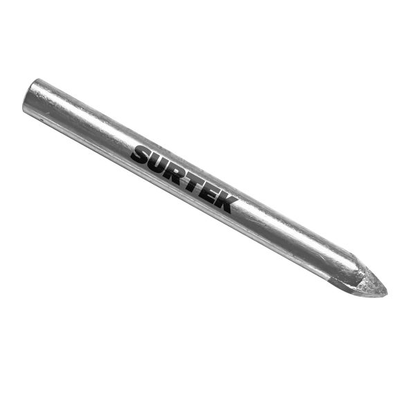 BVS38 - Broca para vidrios y azulejos de acero con cabeza de carburo de tungsteno 3/8" Surtek