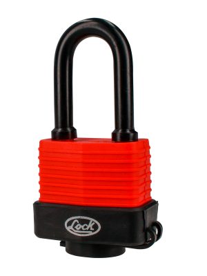C25L40.jpg C25L40 - Candado impermeable largo 40 mm, llave estándar Lock