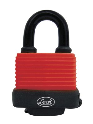 C25S40.jpg C25S40 - Candado impermeable corto 40 mm, llave estándar Lock