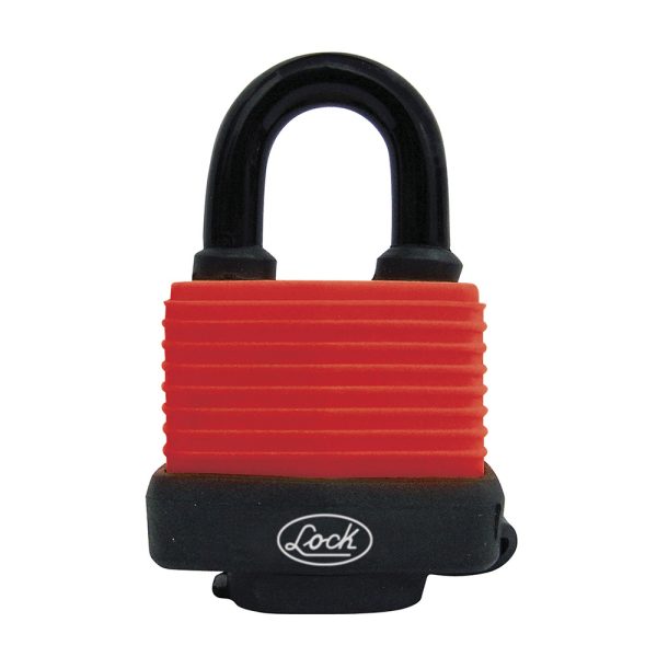C25S40 - Candado impermeable corto 40 mm, llave estándar Lock