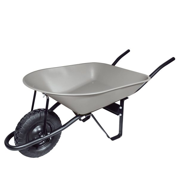 CAF452.jpg CAF452 - Carretilla con bastidor metálico 4.5 Ft3 llanta neumática de 2 capas Foy