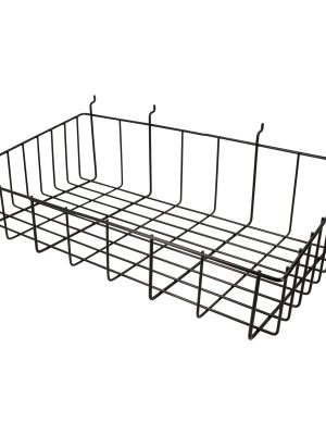 CANA101 - Canastilla para exhibición para panel 60 x 31 x 15 cm Surtek