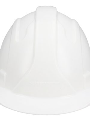 CASB - Casco de seguridad con ajuste de intervalos de 4 puntos, color blanco Surtek