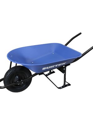 CAT404 - Carretilla reforzada con bastidor metálico 4 Ft3 llanta neumática reforzada de 4 capas Surtek