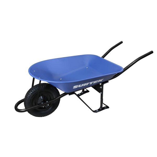 CAT404 - Carretilla reforzada con bastidor metálico 4 Ft3 llanta neumática reforzada de 4 capas Surtek
