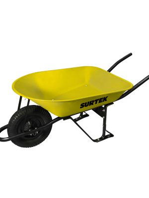 CAT452 - Carretilla reforzada con bastidor metálico 4.5 Ft3 llanta neumática de 2 capas Surtek