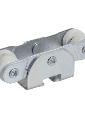 CCLORT4.jpg CCLORT4 - Juego de carretillas riel TT 4 baleros para clóset, galvanizada Lock