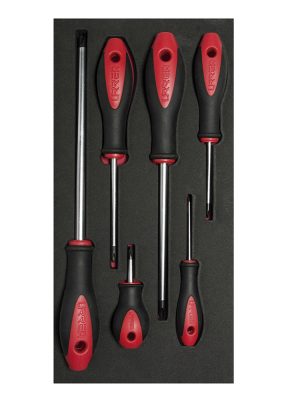 CH116 - Juego de destornilladores con mango bimaterial punta Phillips 6 piezas, CH116-C Urrea