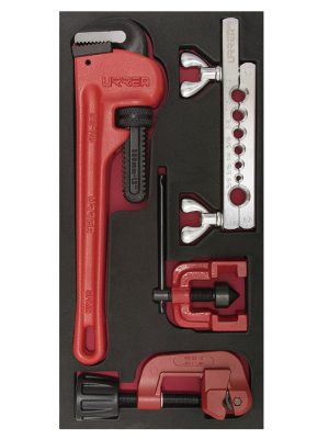 CH125 - Juego de herramienta para manejo de tubo 3 piezas, CH125-C Urrea