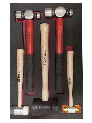 CH308 - Juego de martillos varios 5 piezas, CH308-C Urrea