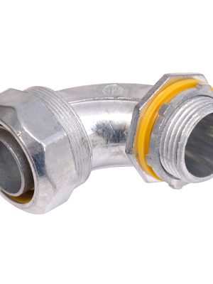 CLT34C - Conector curvo para tubo liquid tight 3/4" Surtek