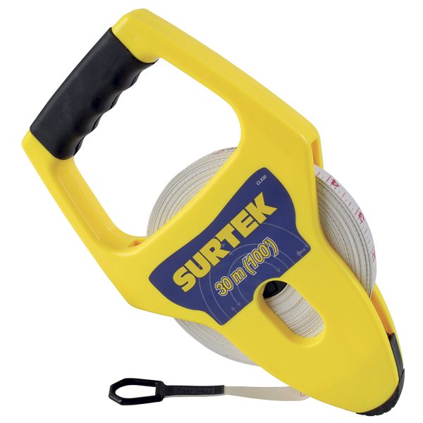 CLX30.jpg CLX30 - Cinta larga de fibra de vidrio tipo cruceta 30 m Surtek