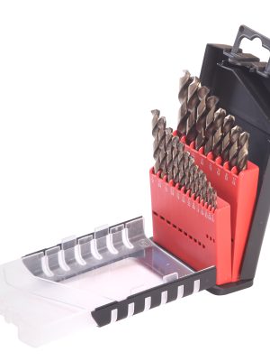 CO5121.jpg CO5121 - Juego de brocas con cobalto de acero de alta velocidad zanco recto, 21 piezas Urrea